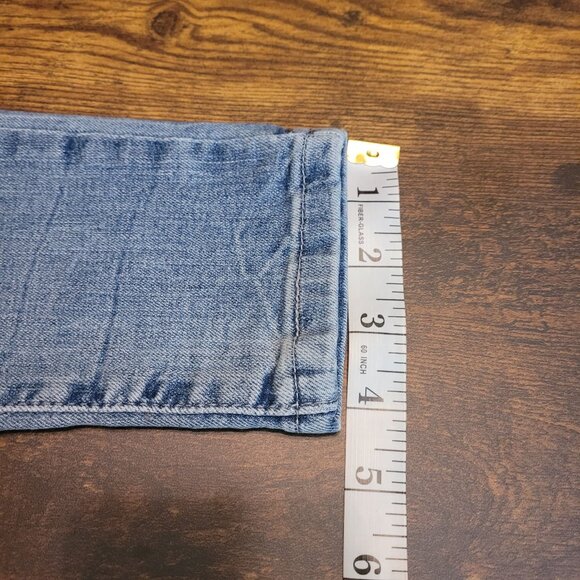 Levi's Legging Jeans Size 24 Low Rise Stretch Denim Medium Light Wash - Picture 10 of 11